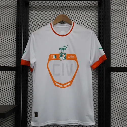 Maillot de foot extérieur Côte d'Ivoire 2022 AAA qualité fan — view 1