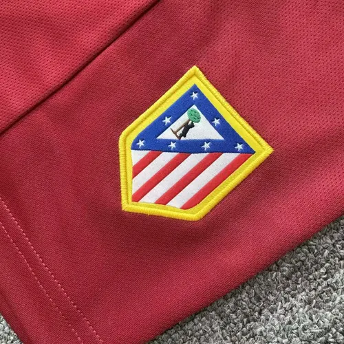 2004-2005 Rétro Manches Longues Atletico Madrid Extérieur Maillot de Foot  Taille Enfant — view 6