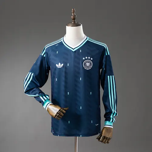 2026 Camiseta de Fútbol Visitante de Manga Larga de Alemania — view 3