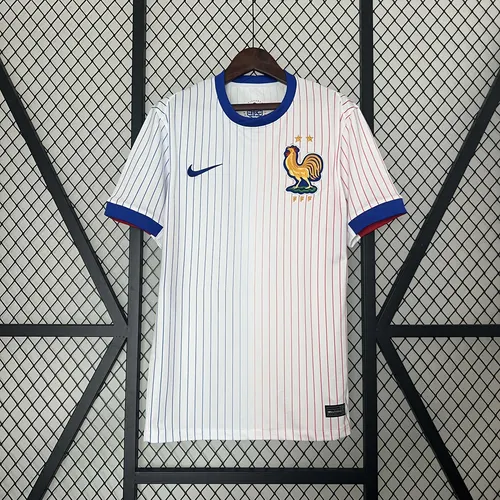 2024-2025 Frankreich Auswärts Fußballtrikot AAA fan-gradät