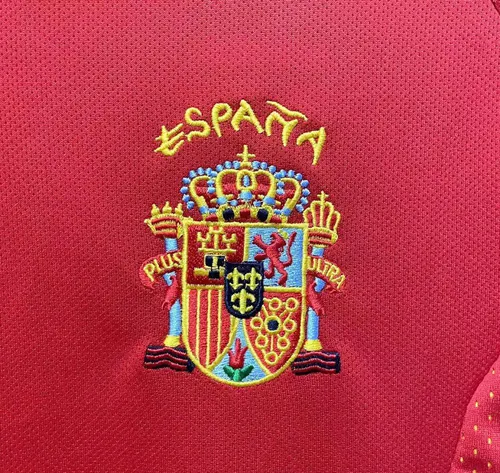 2002 Retro Espanha Camisa de Futebol Casa — view 4