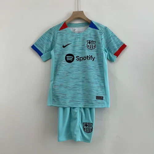 Maillot de football extérieur troisième Barcelone 2023/2024  Taille Enfant