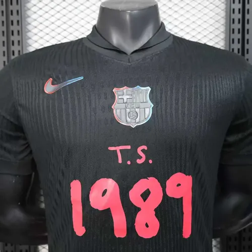 2025/2026 Spielerversion Barcelona Auswärts 1989 Werbung Fußballtrikot  — view 3