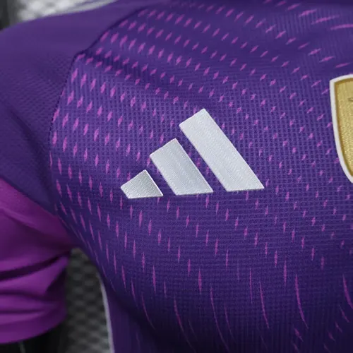 2025/2026 Player Version Argentina Goalkeeper Purple Football Jersey  — view 4
