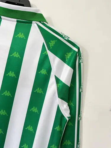 1995/1997 Retro Real Betis Home Football Jersey Long Sleeve  — view 6