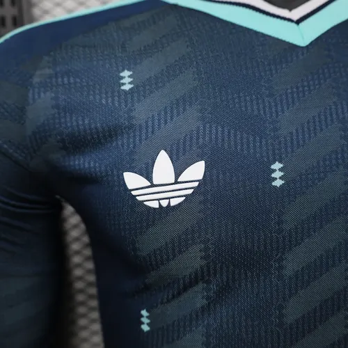 Camisa de Futebol Manga Longa Fora Alemanha 2026 Versão Jogador AAA qualidade fã — view 4
