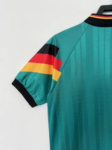 1992 Retro Camiseta de Fútbol Alemania Visitante — view 3