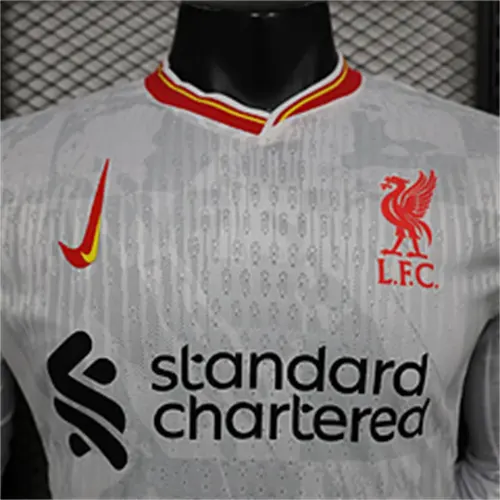 2024/2025 Camiseta de Fútbol Tercera Suplente Manga Larga Versión Jugador Liverpool  — view 3