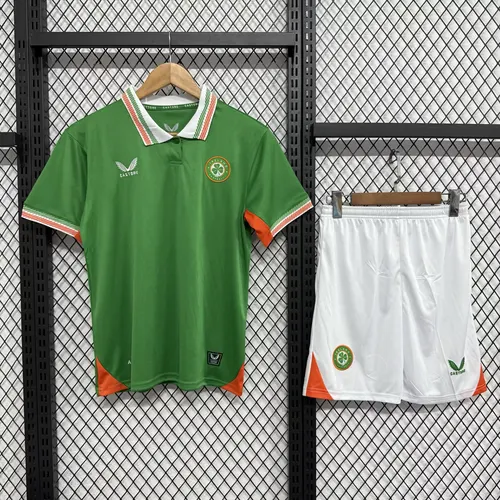 2025/2026 Irland Heim Fußballtrikot  Kindergröße