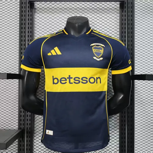 Maillot de Foot Domicile Boca Juniors Version Joueur 2025/2026  — view 1