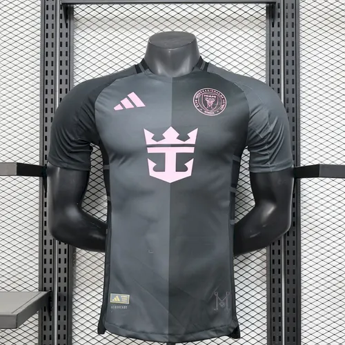 2025/2026 إصدار اللاعبين Inter Miami قميص كرة القدم الخارجي جودة تايلاندية