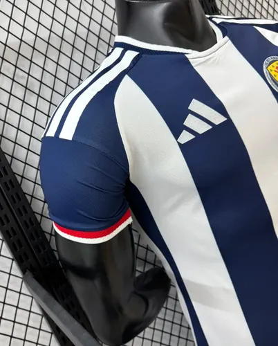 نسخة اللاعب قميص منتخب اسكتلندا الإصدار الخاص الأبيض والأزرق 2026 جودة تايلاندية  — view 3