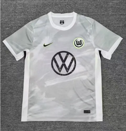 قميص كرة القدم الخارجي لنادي VfL Wolfsburg 2025-2026 جودة تايلاندية — view 1