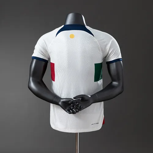 2022 Spielerversion Portugal Auswärtstrikot AAA Fan-Qualität — view 2