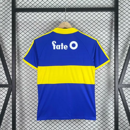 1986/1988 Retro Boca Juniors Home Football Jersey   — view 2