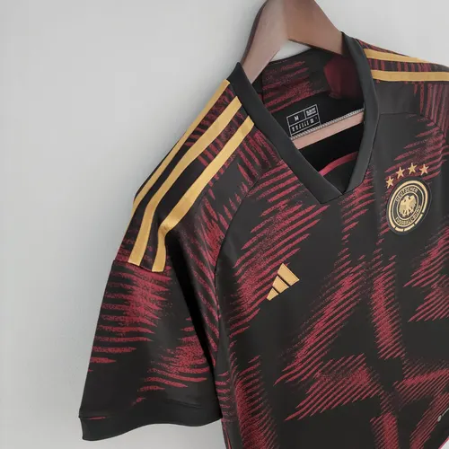 Camisa de Futebol Alemanha Fora Copa do Mundo FIFA 2022 — view 5