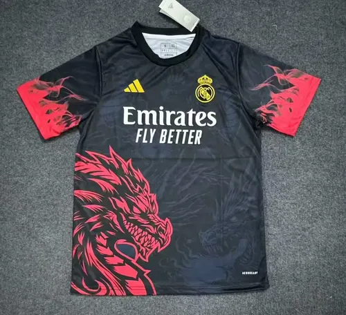 2025/2026 Real Madrid Special Edition Red Dragon Football Shirt  — view 1