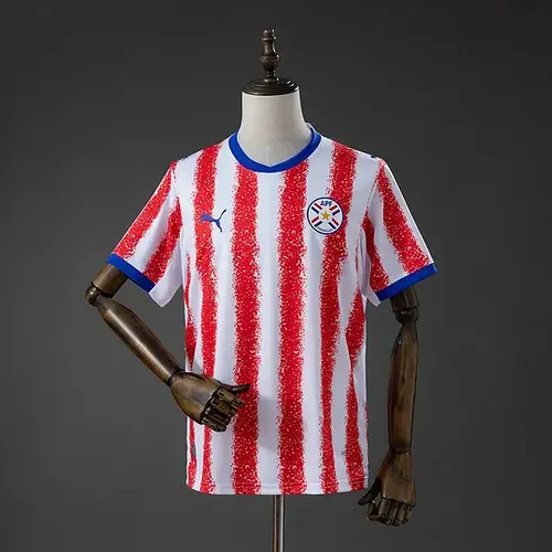 2026 Maillot Domicile Équipe Nationale Paraguay Football   — view 5