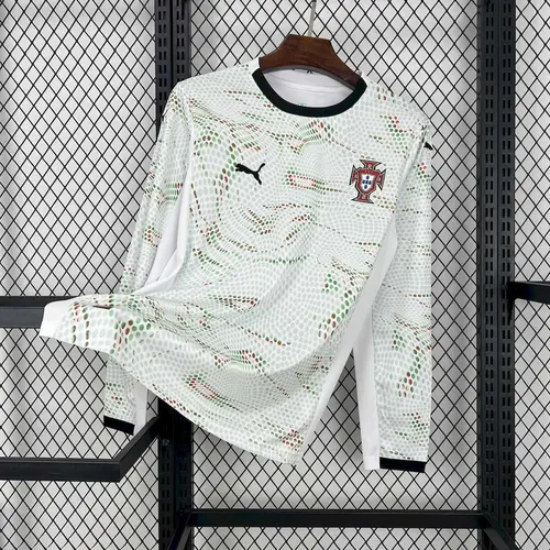 2025-2026 Portugal Long Sleeves Away Football Jersey 