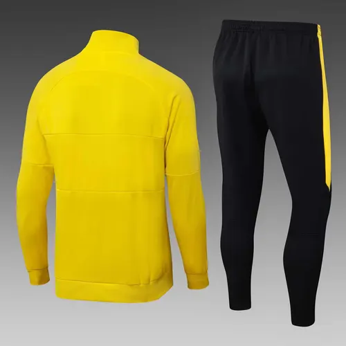 2025 Brazil Long Zipped Jacket Yellow Jersey  Set — view 2