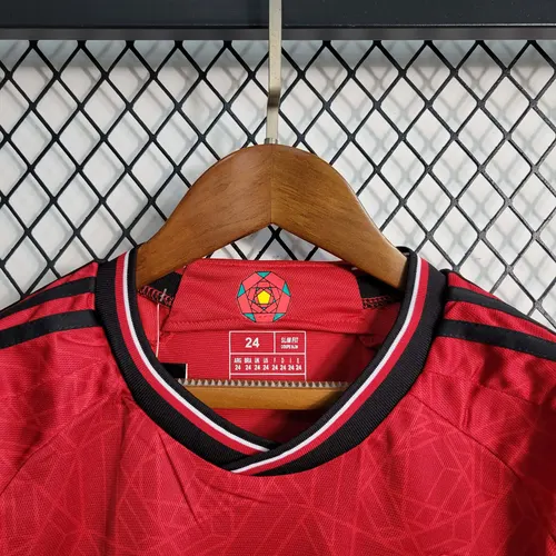 2023/2024 Manchester United Heimtrikot  Kindergröße — view 4