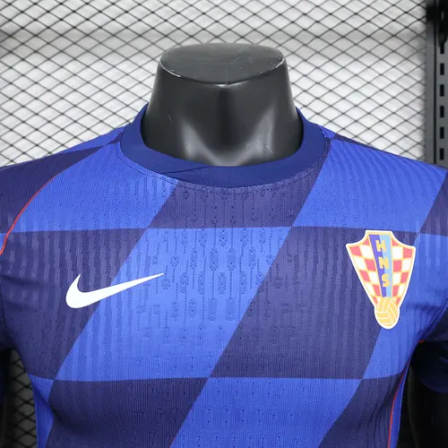 2024 Version Joueur Croatie Équipe Nationale Extérieur Maillot de Foot  — view 7
