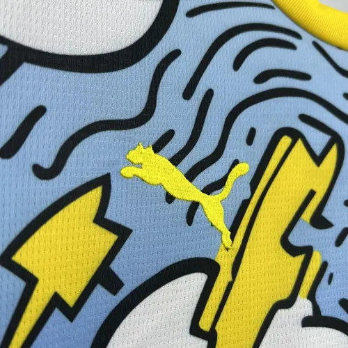 2025/2026 Versión Concepto Azul y Blanco Manchester City Camiseta de Fútbol  — view 6
