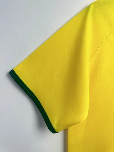 2014 Retro Brazil Home Soccer Jersey  — view 7