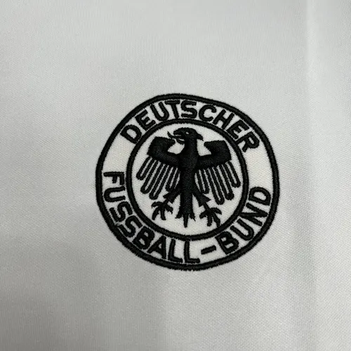 1986 Retro Soccer Jersey Germany Home — view 5
