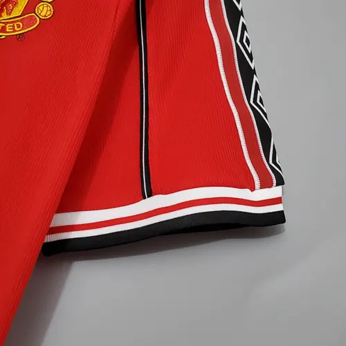 1998/1999 Retro Manchester United Home Football Shirt  — view 8