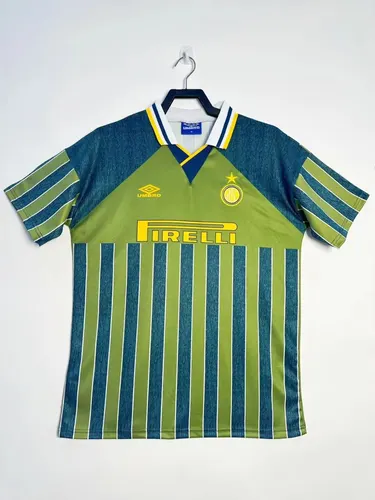Camisa de Futebol Retrô Inter Milão Fora Terceira 1995/1996  — view 1