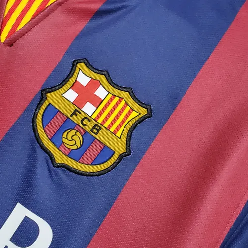 Maillot de football domicile rétro Barcelone 2014/2015  — view 5