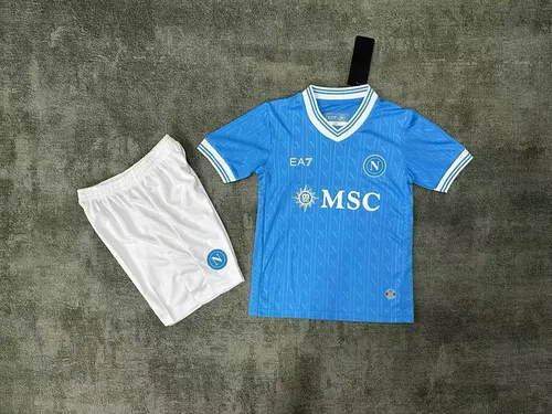 2025/2026 Napoli Home Football Jersey  Kids Size — view 1
