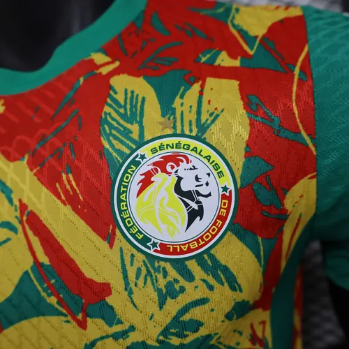 2025/2026 Spielerversion Senegal Nationalmannschaft Vorbereitungskleidung Fußballtrikot  — view 5