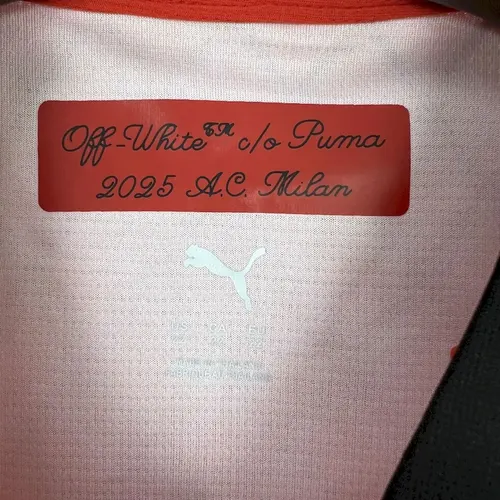 2025/2026 AC Milan Edición conjunta Camiseta de fútbol  Talla infantil — view 4