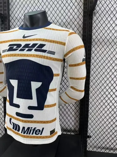 2024/2025 Long Sleeve Pumas UNAM Home Player Version Football Shirt  — view 8