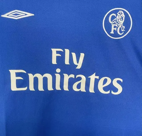 Camisa de Futebol Retro Chelsea Casa 2003-2005  — view 6