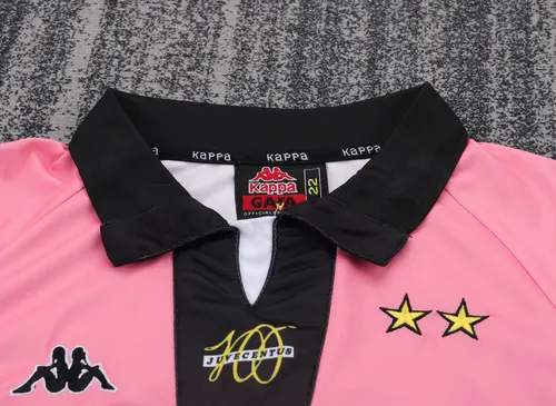 Maillot de football extérieur rétro 1997/1998 Juventus  lande Taille Enfant — view 3