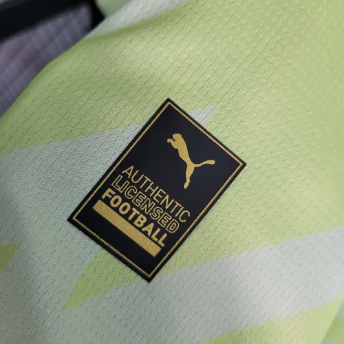 Maillot de football gardien vert fluorescent 2023/2024 Manchester City  — view 9
