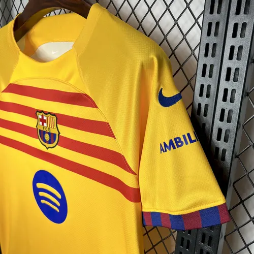 Camiseta de Fútbol Cuarta Equipación Visitante 2024/2025 Barcelona Calidad Thai — view 6