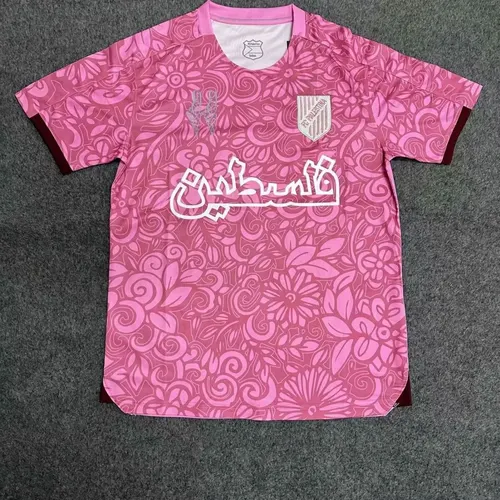 2025/2026 Palästina Trainingskleidung Pink Fußballtrikot 
