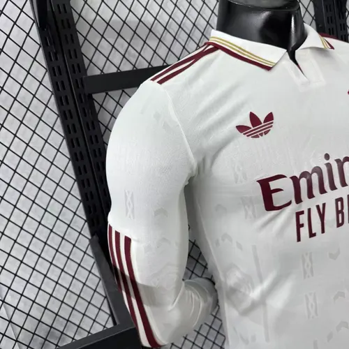 2025/2026 Langarm Spielerversion Arsenal Third Auswärts Fußballtrikot  — view 7