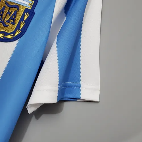 Maillot domicile rétro équipe nationale Argentine 1986 — view 8