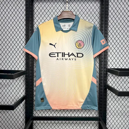 2024/2025 Manchester City Viertes Auswärts Fußballtrikot AAA fan-gradät — view 1