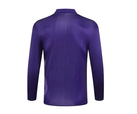 2024/2025 Real Madrid Royal Purple Special Edition Half-Pull Training Suit Football Shirt  Set — view 4