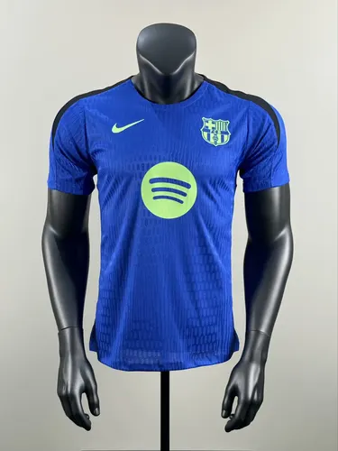 2025/2026 Player Version BarcelonaTraining clothes Blue Football Jersey  — view 1