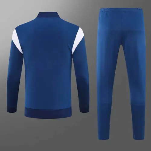 Chaqueta Cremallera Larga Manchester City 2023/2024 Azul Oscuro Camiseta de Fútbol Set — view 2