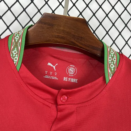 Camisa de Futebol Casa Seleção Marroquina 2026 AAA Grau Fã — view 9