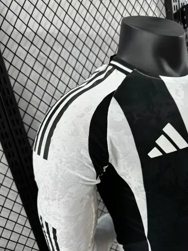 2024/2025 Player Version Juventus Home Long Sleeve Football Shirt  — view 4