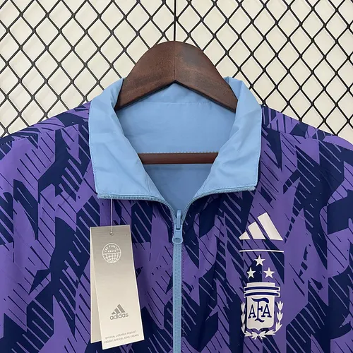 2024 Argentinien Wendbare Windjacke Fußballtrikot  — view 4